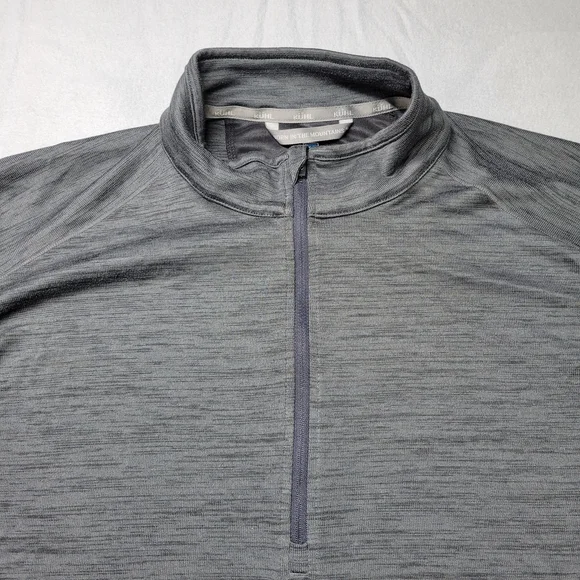 Kuhl 1/4 Zip Shirt Mens Size XL Gray Pullover Long Sleeve Outdoor Hike Mountain - Picture 2 of 10